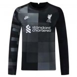 Thailande Maillot Liverpool Gardien ML 2021-22 Noir