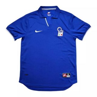 Thailande Maillot Italy 1ª Retro 1998 Bleu Thailande Maillot Italy 1ª Retro 1998 Bleu