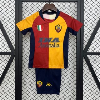 Maillot Roma 1ª Enfant Retro 2001-2002 Maillot Roma 1ª Enfant Retro 2001-2002