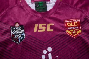 ISC Thailande Maillot Qld Maroons 2018 Rouge