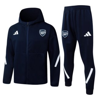 Coupe Vent Capuche Arsenal 2026-27 Bleu