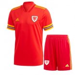 Maillot Pays Galles 1ª Enfant 2020 Rouge