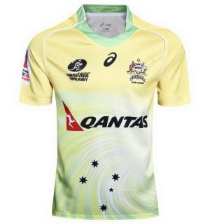 Thailande Maillot Australie 1ª 2017 2018 Jaune