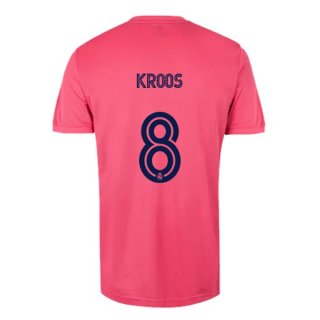 Maillot Real Madrid 2ª NO.8 Kroos 2020-21 Rose