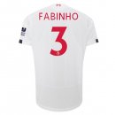 Maillot Liverpool NO.3 Fabinho 2ª 2019-20 Blanc