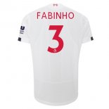 Maillot Liverpool NO.3 Fabinho 2ª 2019-20 Blanc