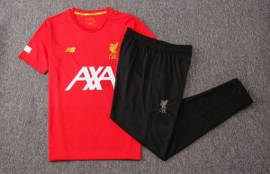 Entrainement Liverpool Conjunto Complet 2019-20 Rouge Blanc Noir