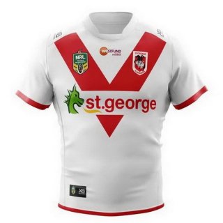 Thailande Maillot St.George Illawarra Dragons 1ª 2018 Blanc