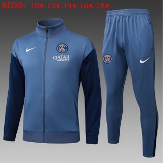 Enfant Survetement PSG 2026-27 Gris