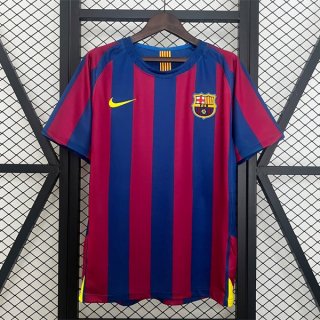 Thailande Maillot Barcelone 1ª Retro 2005-2006 Thailande Maillot Barcelone 1ª Retro 2005-2006