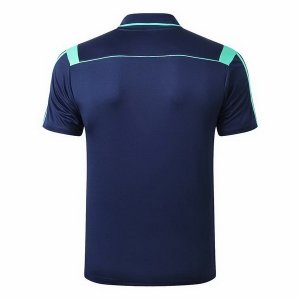 Polo Real Madrid 2019-20 Bleu Vert Marine