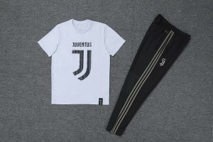 Entrainement Juventus Conjunto Complet 2019-20 Blanc Noir