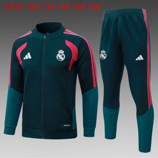 Enfant Survetement Real Madrid 2026-27 Vert 2