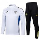 Sweatshirt Manchester United 2025-26 Blanc 5