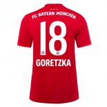 Maillot Bayern Munich NO.18 Goretzka 1ª 2019-20 Rouge