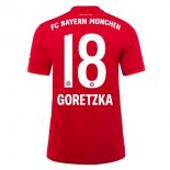 Maillot Bayern Munich NO.18 Goretzka 1ª 2019-20 Rouge