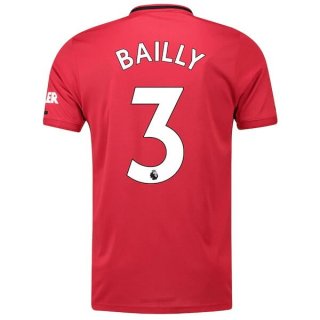 Maillot Manchester United NO.3 Bailly 1ª 2019-20 Rouge