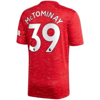 Maillot Manchester United NO.39 McTominay 1ª 2020-21 Rouge
