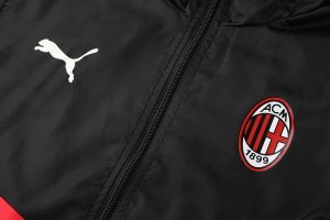 Coupe Vent AC Milan 2019-20 Noir Rouge