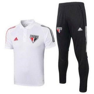 Polo São Paulo Conjunto Complet 2020-21 Blanc