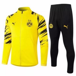 Survetement Borussia Dortmund 2020-21 Jaune Noir Survetement Borussia Dortmund 2020-21 Jaune Noir