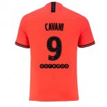 Maillot Paris Saint Germain NO.9 Cavani 2ª 2019-20 Orange