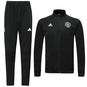 Survetement Manchester United 2019-20 Noir Blanc