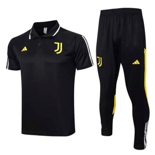 Polo Juventus Ensemble Complet 2023-24 Noir