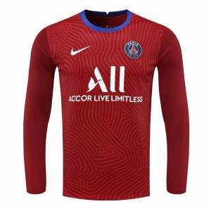 Maillot Paris Saint Germain ML Gardien 2020-21 Rouge