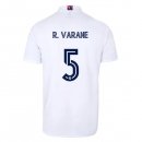 Maillot Real Madrid 1ª NO.5 Varane 2020-21 Blanc