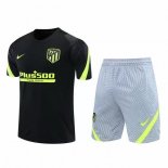 Entrainement Atletico Madrid Ensemble Complet 2020-21 Noir Gris