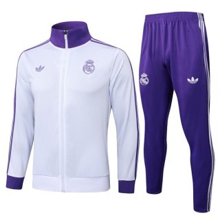 Survetement Real Madrid 2025-26 Blanc 5 Survetement Real Madrid 2025-26 Blanc 5