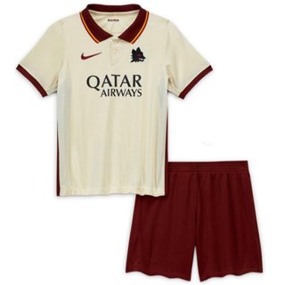 Maillot AS Roma 2ª Enfant 2020-21 Blanc