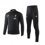 Survetement Enfant Liverpool 2019-20 Noir Gris