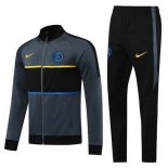 Survetement Inter Milan 2020-21 Noir Gris