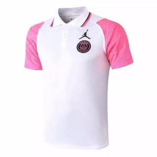 Polo Paris Saint Germain 2020-21 Blanc Rose