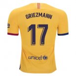 Maillot Barcelone NO.17 Griezmann 2ª 2019-20 Jaune