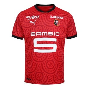 Thailande Maillot Stade Rennais 1ª 2020-21 Noir Rouge