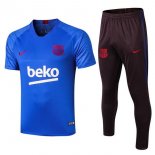 Entrainement Barcelone Conjunto Complet 2019-20 Bleu Marron