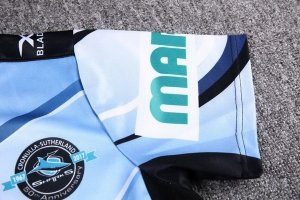 Thailande Maillot Cronulla Sharks 2017 2018 Bleu