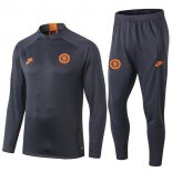 Survetement Chelsea 2019-20 Noir Orange