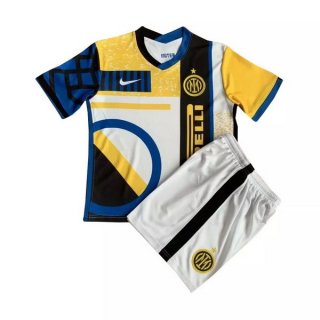 Maillot Inter Milan 4ª Enfant 2020 21 Jaune