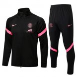 Survetement Paris Saint Germain 2022 Noir Rose