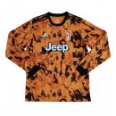 Thailande Maillot Juventus 3ª ML 2020-21 Orange