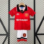 Maillot Manchester United 1ª Enfant Retro 1994 1996