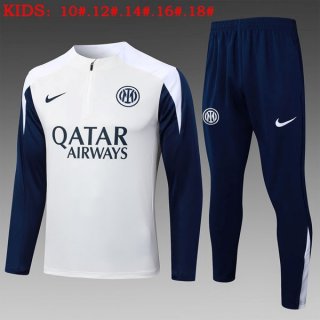 Enfant Sweatshirt Inter Milan 2025-26 Blanc 5 Enfant Sweatshirt Inter Milan 2025-26 Blanc 5
