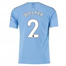 Maillot Manchester City NO.2 Walker 1ª 2019-20 Bleu