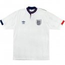 Thailande Maillot Angleterre 1ª Retro 1989 Blanc