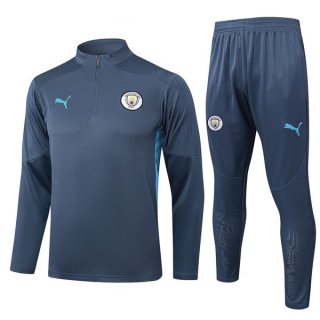 Sweatshirt Manchester City 2025-26 Gris 5
