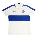 Polo Chelsea 2020-21 Bleu Blanc